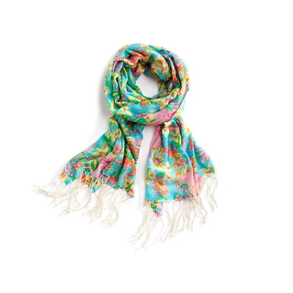 Lilly Pulitzer Murfee Scarf States - South Carolina - Picture 1 of 3